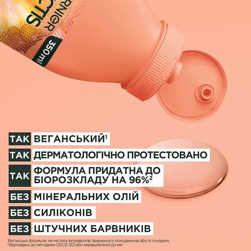 Шампунь Garnier Fructis Hair Food Pineapple для длинных и тусклых волос 350 мл - фото 5