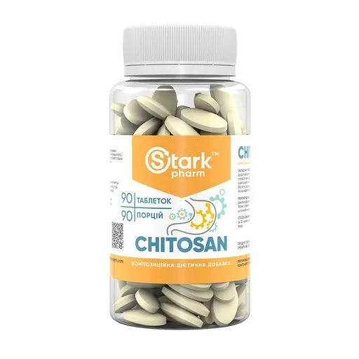 Хітозан Stark Pharm Chitosan 90 tabs (1086-2023-10-3978)