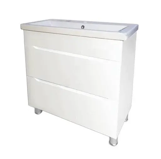 Тумба підлогова ПіК Альба Т8 під раковину Cersanit Como 90 см Білий 30412 - фото 1