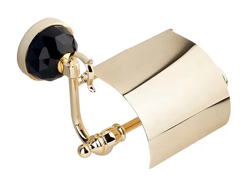 Тримач для туалетного паперу Kugu Diamond 1111G Золотий - фото 3