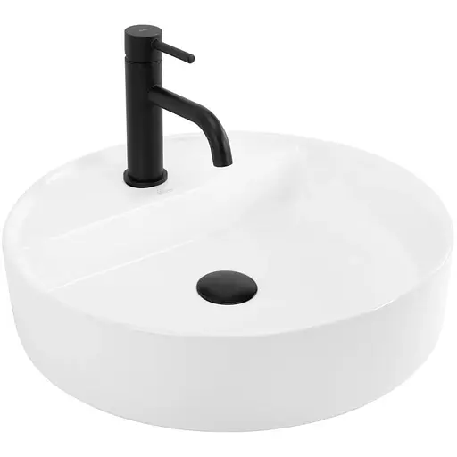 Умивальник Rea Ronda white накладний REA-U6622, Білий - фото 1