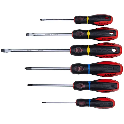 Набір викруток Ultra S2 Profi 6 шт 4000032 - фото 1