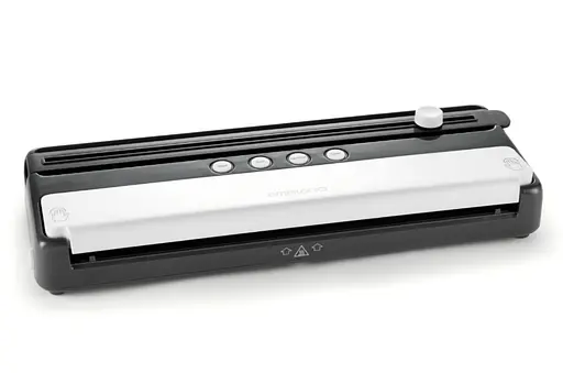 Вакууматор Ambiano 120Вт GT-VBS-0 з функцією м'якого вакуумування + рулон + 5 пакетів в комплекті 96365 - фото 1