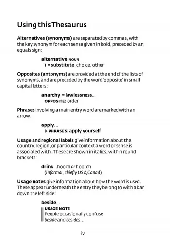 Collins Gem English Thesaurus 8th Edition - фото 2