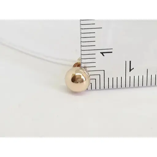 Золоті сережки-пуссети Tango. 580081 - фото 3