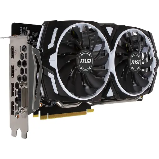 Видеокарта MSI GTX 1060 6Gb Armor OCV1 (GTX 1060 ARMOR 6G OCV1) (GDDR5, 192 bit, PCI-E 3.0 x16) Б/у - фото 2
