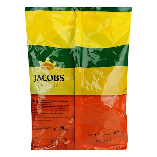 Напій кавовий Jacobs 3 в 1 Original Мультипакет, 672 г (56 шт.х12 г) (589862) - фото 5