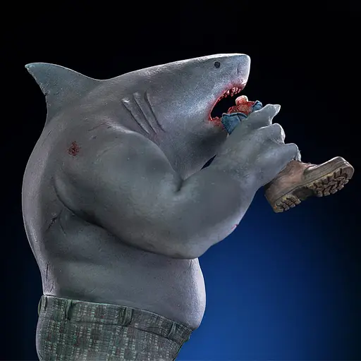 Статуэтка DC Comics King Shark Statue Art Scale 1/10 - фото 8