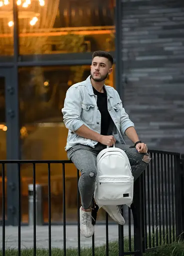 Рюкзак Sambag Zard 0STn білий 46 x 28 x 13 см (25018008m) - фото 6