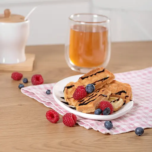 Форма для випікання товстих бельгійських віденських вафель (вафельниця), Ласунка 81853 - фото 9