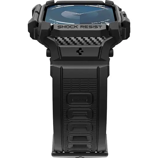 Чехол-ремешок Spigen Rugged Armor Pro для Apple Watch 46mm Matte Black (ACS08604) [149627] - фото 4