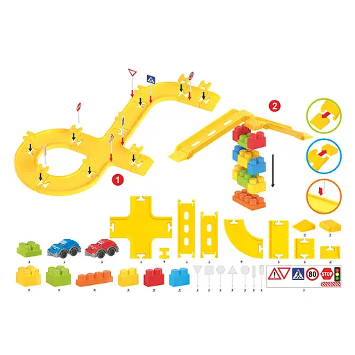 Игрушка Конструктор ТехноК 8331TXK 44 элемента - фото 2