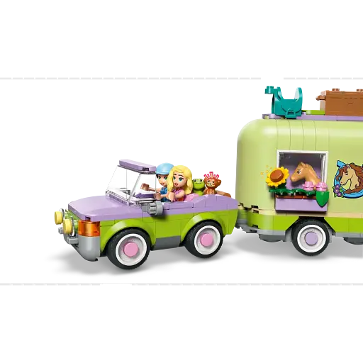 Конструктор LEGO Friends Прицеп для коня и жеребенка 279 (42695) - фото 6