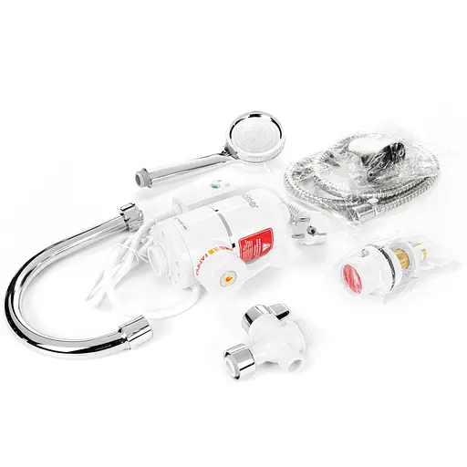 Проточний водонагрівач Hölmer з краном та душем (HHW-303SH) - фото 2