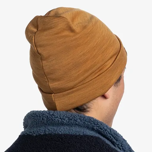 Шапка Buff Merino Heavyweight Beaney Solid Mustard (1033-BU 111170.118.10.00) - фото 12