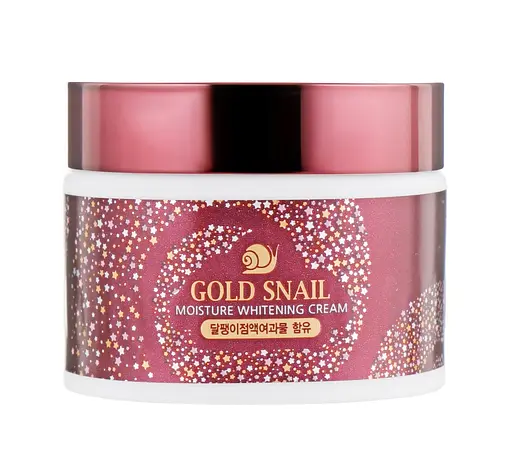 Крем для лица Муцин улитки Gold Snail Moisture Whitening Cream Enough 50 мл - фото 1