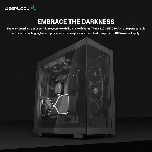 СВО Deepcool LS520S Zero Dark (R-LS520-BKNNMM-G-1) - фото 9
