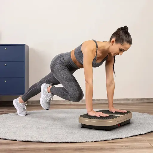 Вібраційна платформа Gymtek XP300 золотистий - фото 6