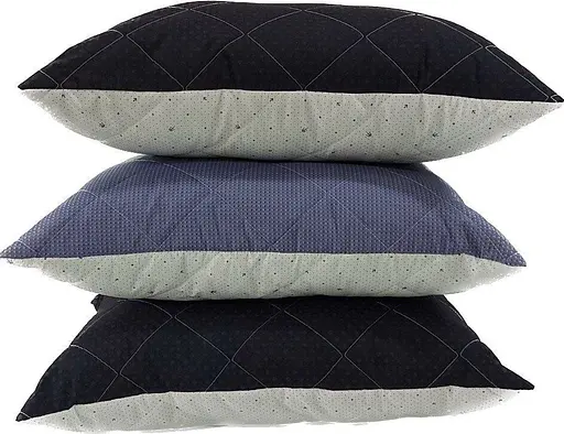 Подушка "Хлопок" стеб хлопок, силиконизированное волокно, 50х70 см, двухцветная /1/