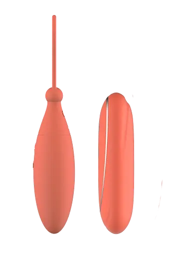 Віброяйце Dreamtoys Charismatic Celia 10.3 см помаранчевий - фото 2