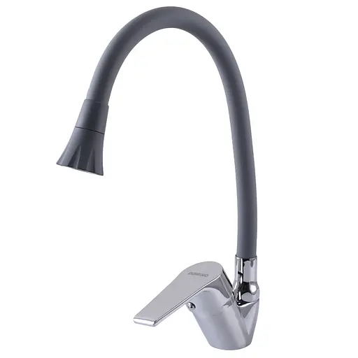 Змішувач для кухні Domino Blitz DBC-203SA-G03 Сірий - фото 3