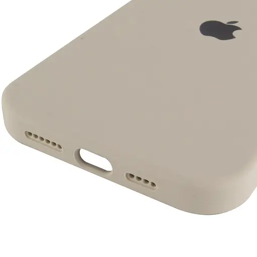 Чехол Epik Silicone Case Full Protective AA для Apple iPhone 15 Pro 6.1 Бежевый/Antique White - фото 5