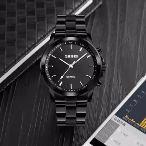 Чоловічий годинник Skmei 1324 чорні - фото 4