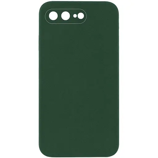 Чохол Epik Silicone Case Square Full Camera Protective AA No Logo для Apple iPhone 7 plus/8 plus 5.5 Зелений/Cyprus Green