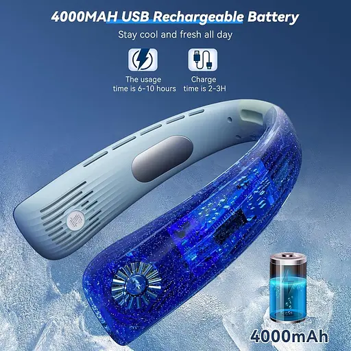 Портативный шейный вентилятор Newthinking - фото 3