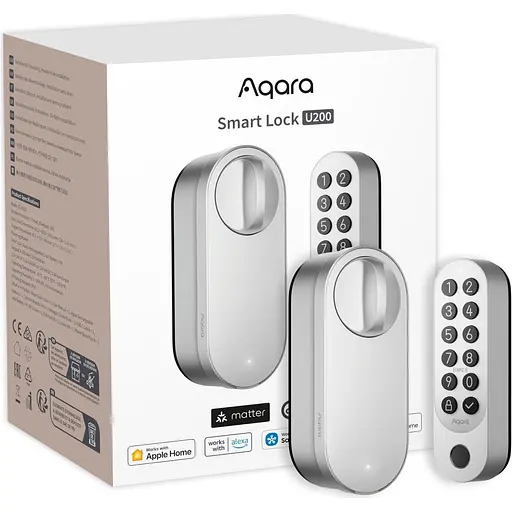 Умный замок Aqara Smart Door Lock U200 Silver (EL-D02D-S) [115346] - фото 8