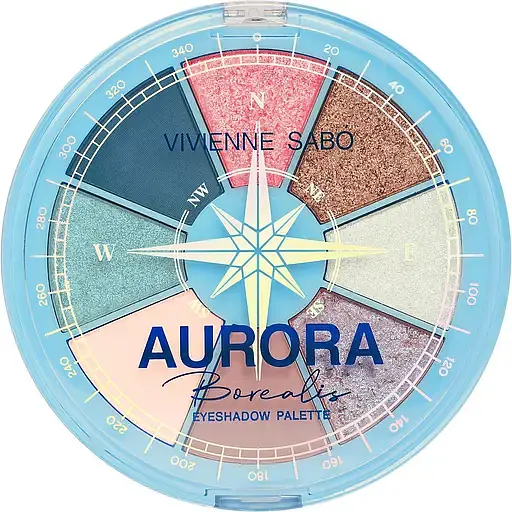 Палетка теней для век Vivienne Sabo Aurora Borealis, тон 01, 8 г (8000019771823) - фото 1