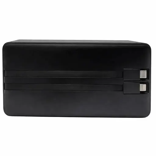 Портативное зарядное устройство Power Bank KP KPG-307 30000 mAh с дисплеем 2 в 1 Черный - фото 3