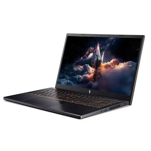 Ноутбук Acer 15.6 Nitro V 15 AI ANV15-42-R28K 1920x1080 IPS/Ryzen 7 7445HS/16GB/512SSD/RTX 4050 6GB/DOS/Black (NH.U31EU.00B) - фото 3
