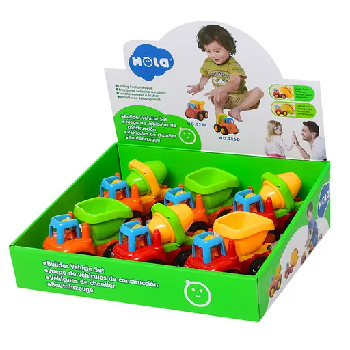 Машина стройтехника 326 CD HOLA инерция (6966655110034) Микс - фото 1