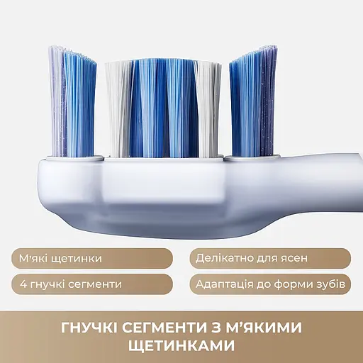 Електрична зубна щітка Mova Fresh 20 Sensus-White - фото 5