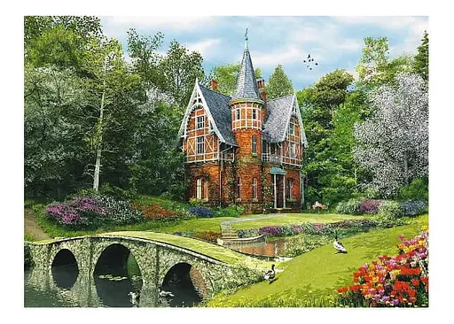 Пазл Trefl деревянный фигурный Викторианский дом 1000 эл. (20145) - фото 2