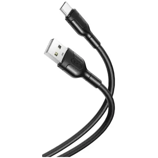 Кабель XO NB212 2.1A USB cable for Type-c Чорний - фото 1