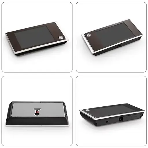 Видеоглазок Kivos SF515 дверной цифровой для квартиры с 3.5 дюймовым экраном черный - фото 2