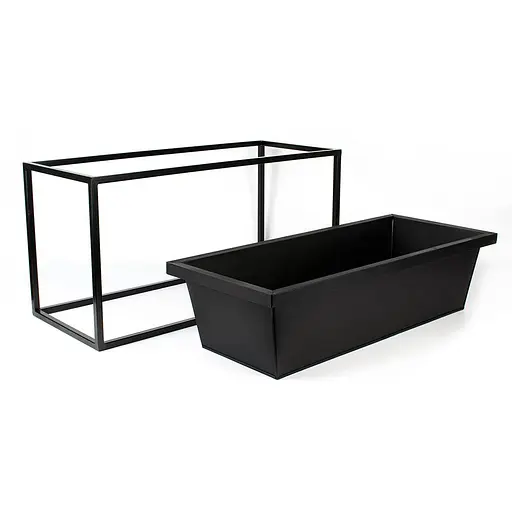 Кашпо Engard на металевій підставці 70х30х35/70х30х18 см (ME-03) - фото 5