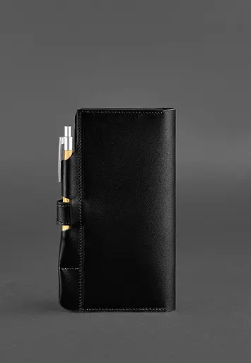 Шкіряний тревел-кейс 4.0 Угольно-чорний - фото 5