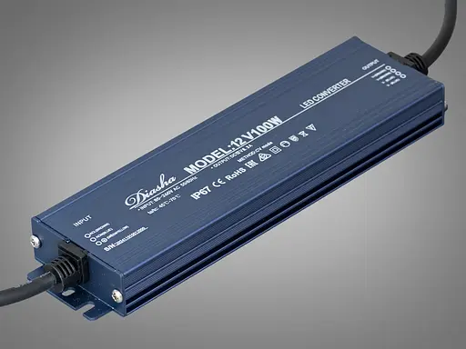 Блок живлення 12В, для підключення LED стрічки, 100Вт, 8.33А - фото 1