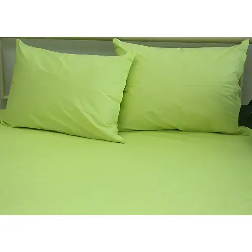 Простыня на резинке с наволочками TAG Tekstil Sunny Lime 180х200х20 см 000224310 - фото 2
