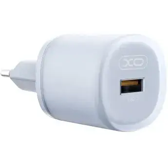 Мережевий зарядний пристрій XO L157 1USB QC3.0 18W charger Синій - фото 1