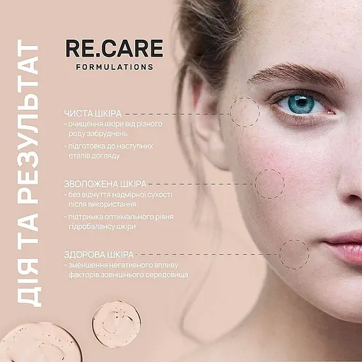 Гель для умывания для всех типов кожи Re.Care Pure Skin Cleansing Gel 200 мл - фото 5