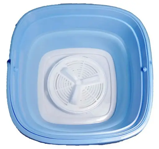 Складна силіконова міні пральна машина Maxtop MP-2690 переносна похідна портативна - фото 3