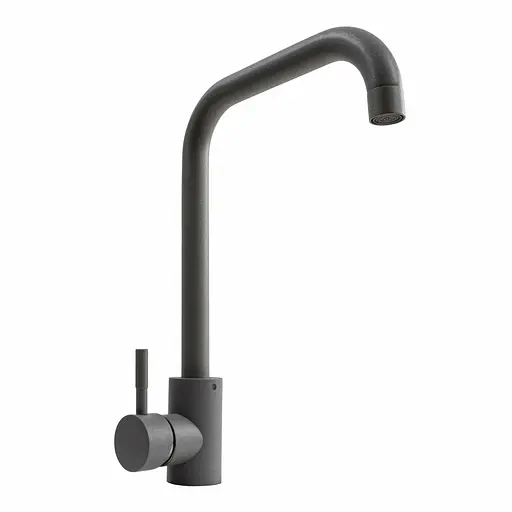 Смеситель для кухни Platinum NS02B (3008B) серый металлик Серый - фото 1