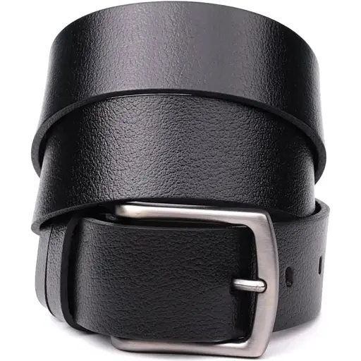 Ремінь із натуральної шкіри Bond надійний чоловічий 130х3,7 см acs0029615 - фото 1