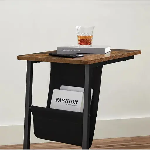 Журнальний столик Leobert Nastriy приставний з кишенею в стилі Loft - фото 8