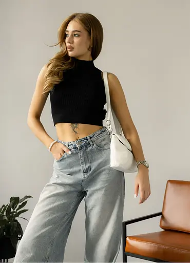 Женская сумка через плечо Sambag Rose белая 23 х 17 х 4.5 см (94200008) - фото 2