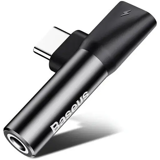 Адаптер Baseus Type-C input to 3.5 мм+Type-C L41